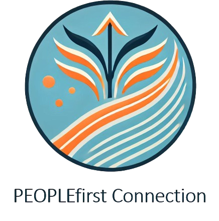 Logo von People First wo mit TK Business Solutions GmbH zusammenarbeitet 
